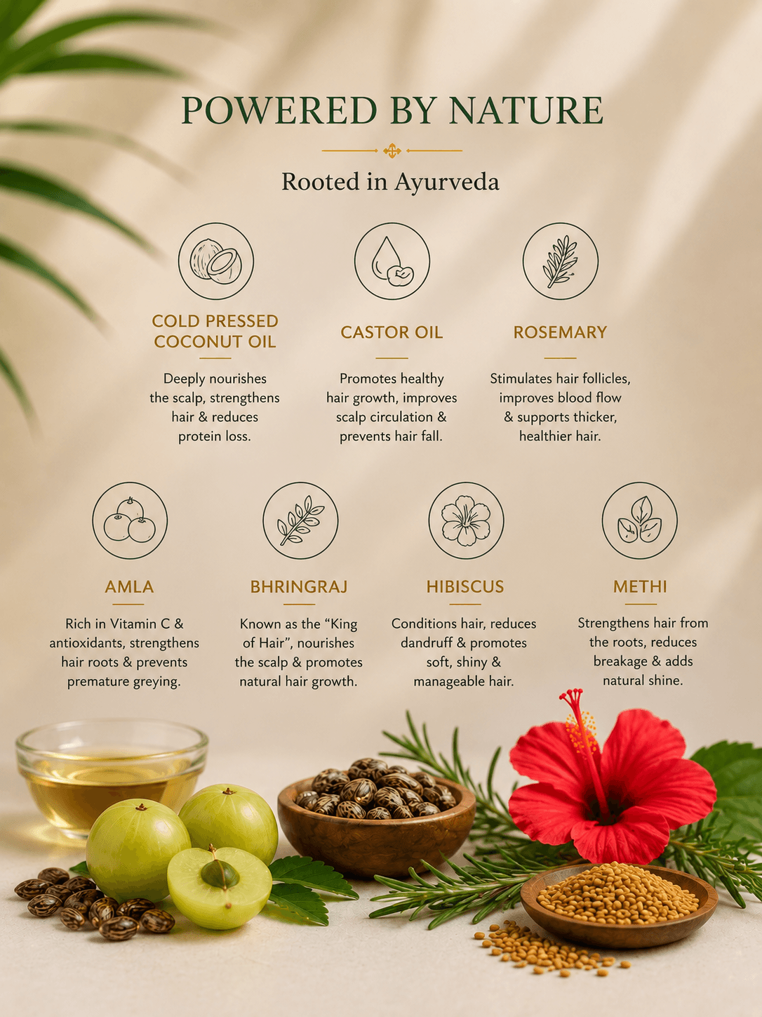 Natural Herbal Hair Oil