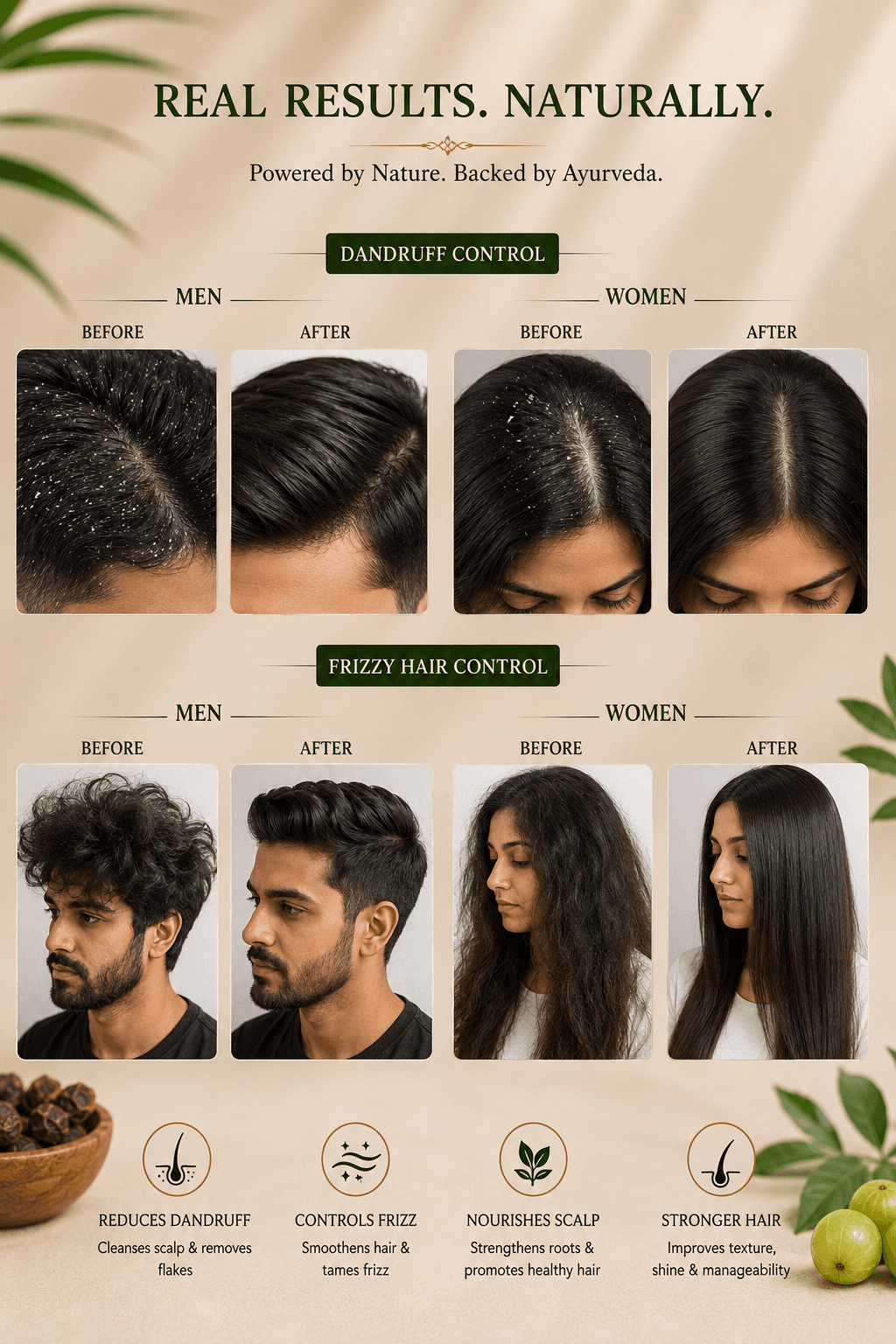 Natural Soapnut & Shikakai Shampoo